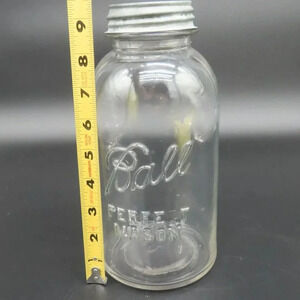 Vintage Ball Perfet Mason Jar with Lid 9 inches